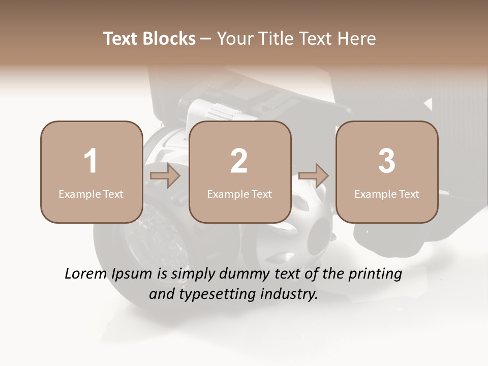 Holds Protective Glass PowerPoint Template