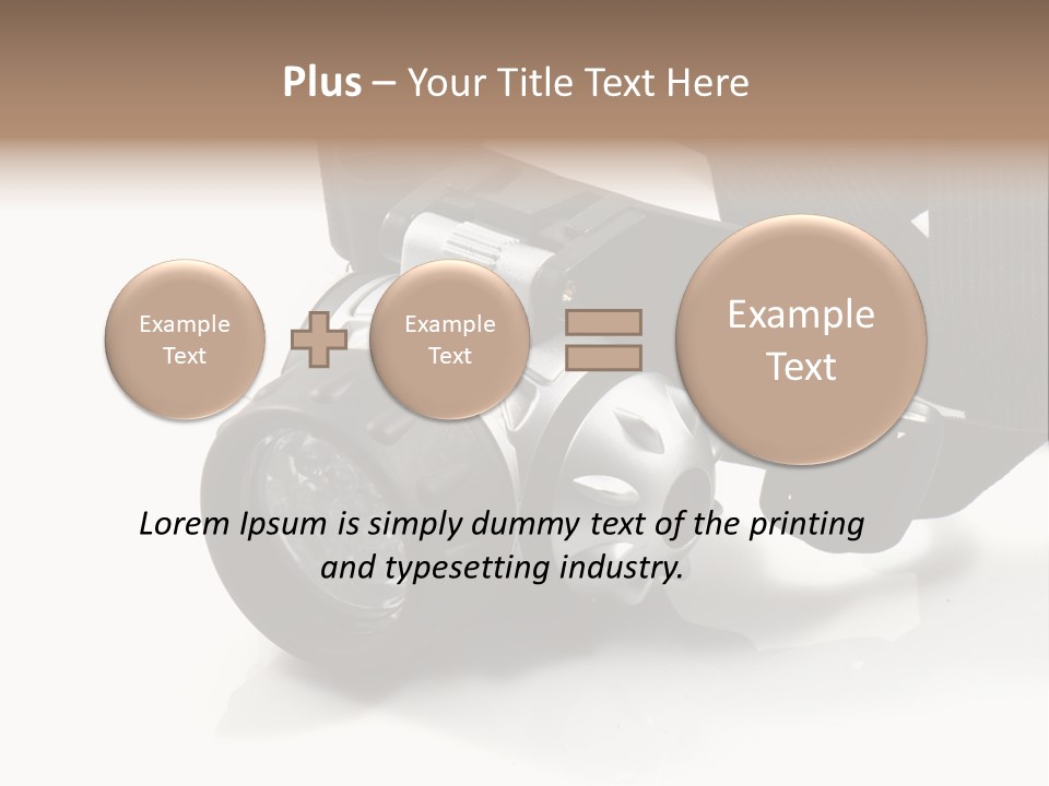 Holds Protective Glass PowerPoint Template