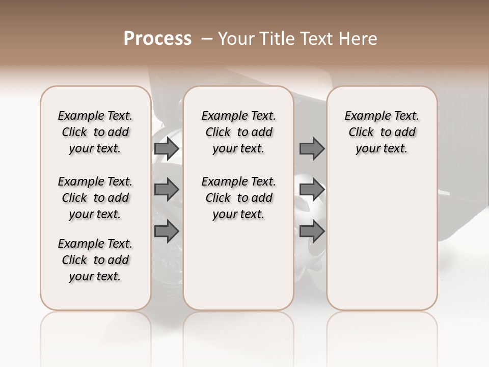 Holds Protective Glass PowerPoint Template