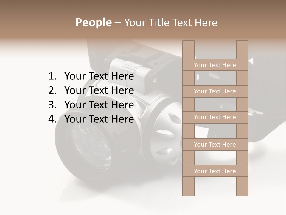 Holds Protective Glass PowerPoint Template