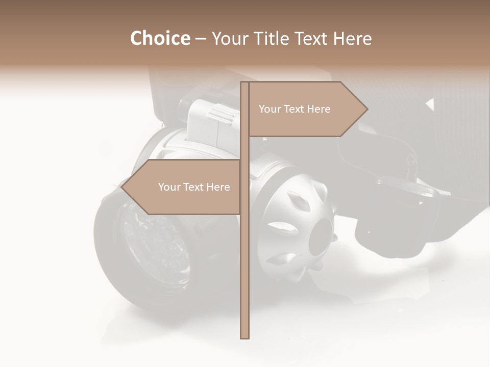 Holds Protective Glass PowerPoint Template