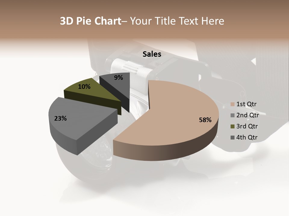Holds Protective Glass PowerPoint Template