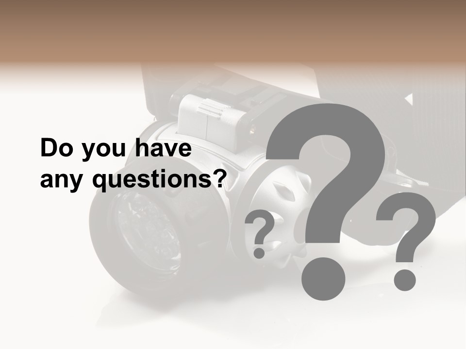 Holds Protective Glass PowerPoint Template