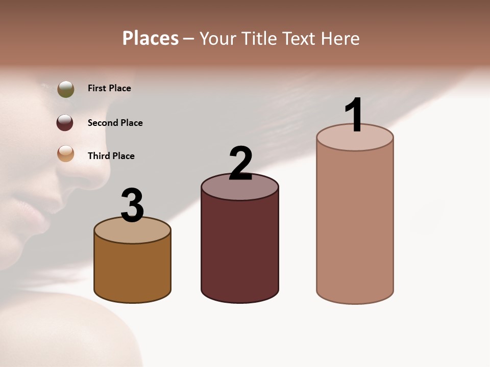 Beautiful Hair Perfection PowerPoint Template