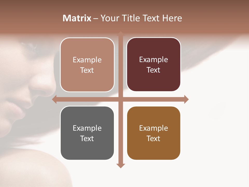 Beautiful Hair Perfection PowerPoint Template