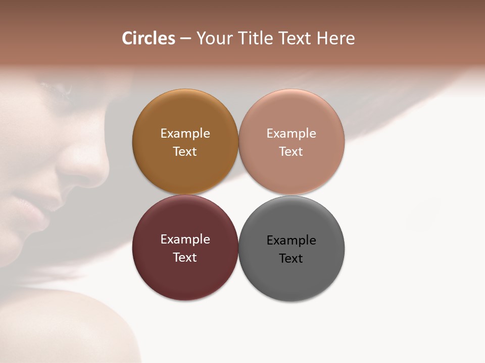 Beautiful Hair Perfection PowerPoint Template