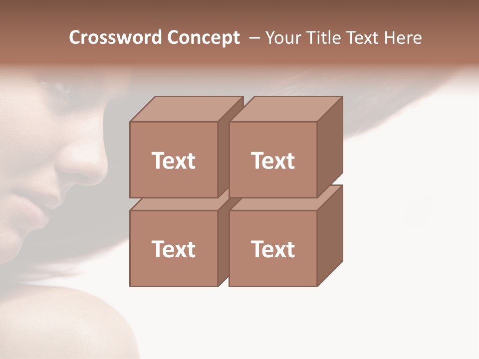 Beautiful Hair Perfection PowerPoint Template