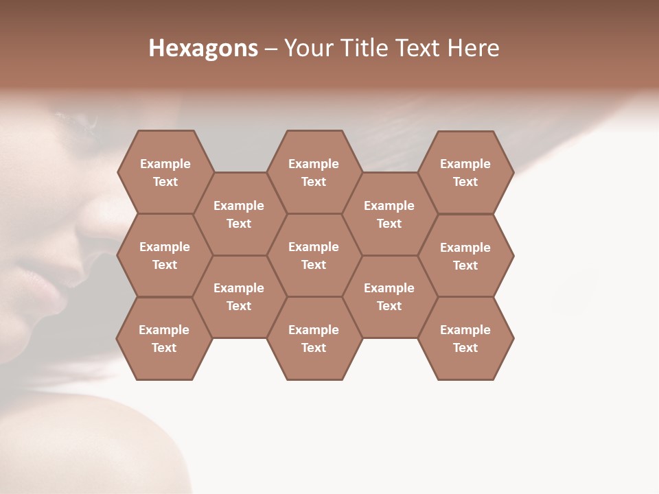 Beautiful Hair Perfection PowerPoint Template