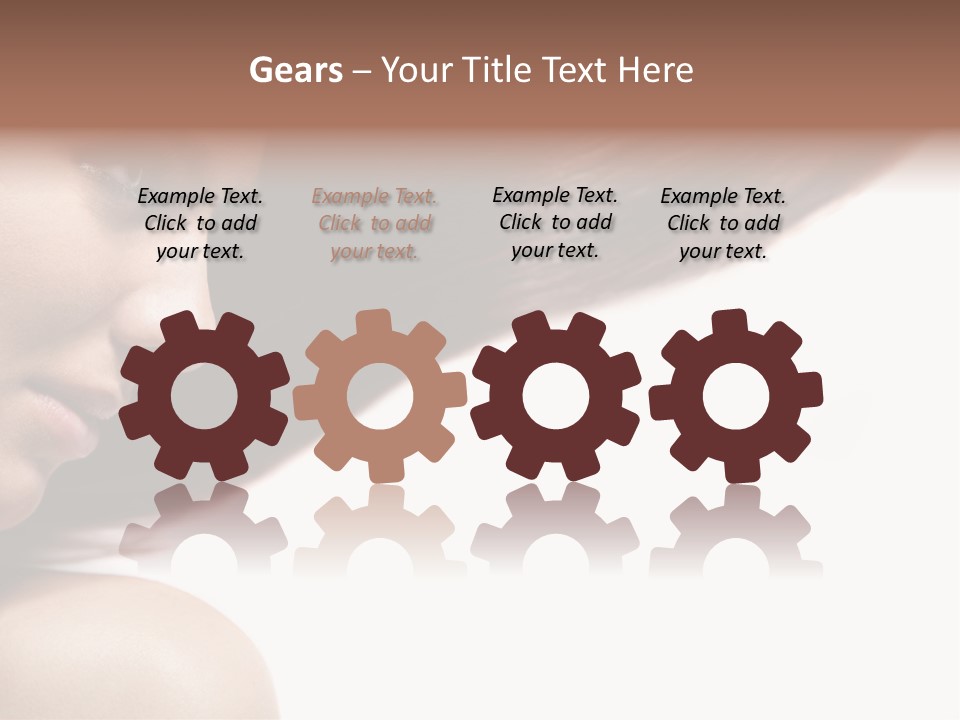 Beautiful Hair Perfection PowerPoint Template