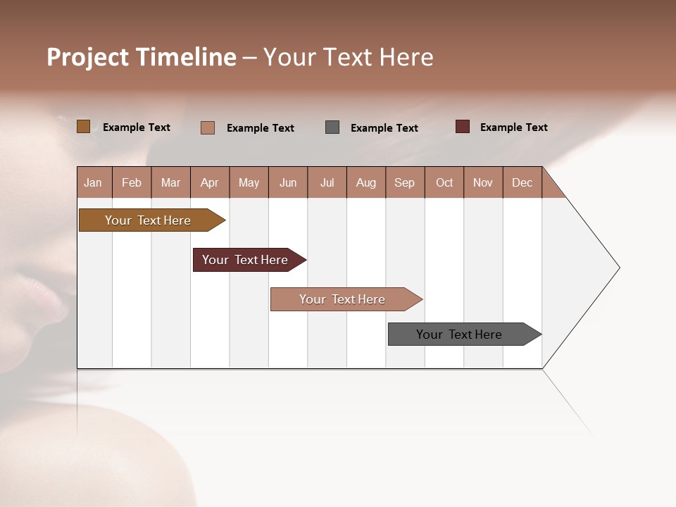 Beautiful Hair Perfection PowerPoint Template