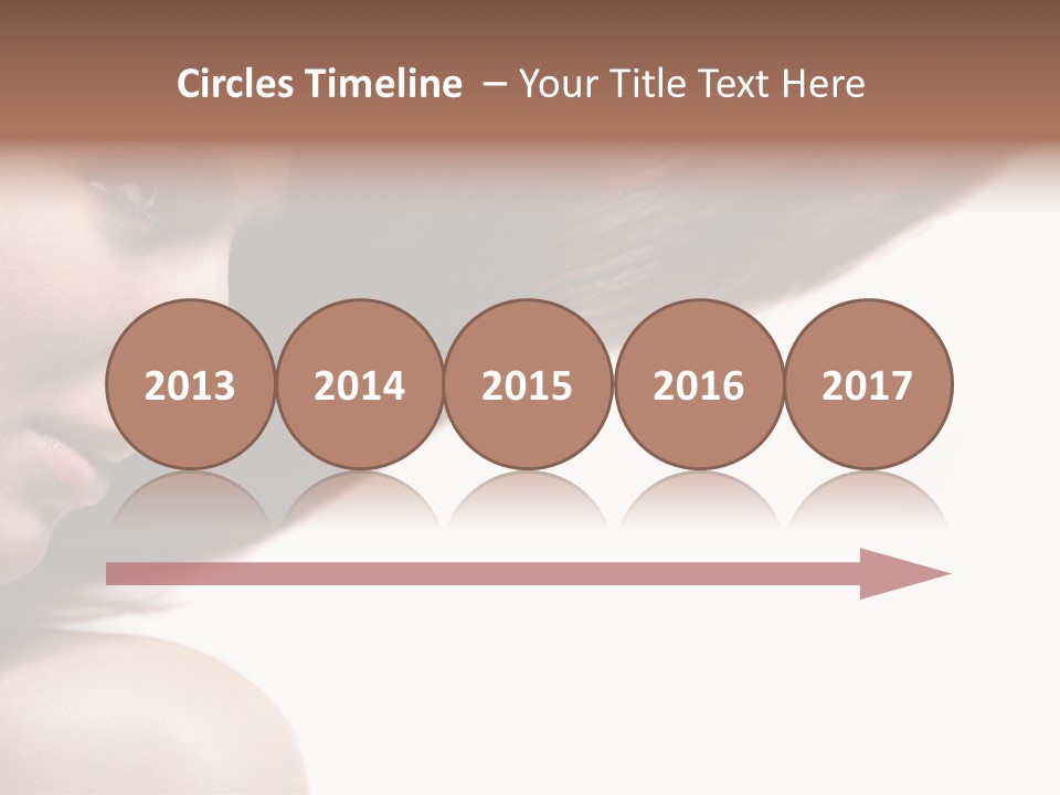 Beautiful Hair Perfection PowerPoint Template