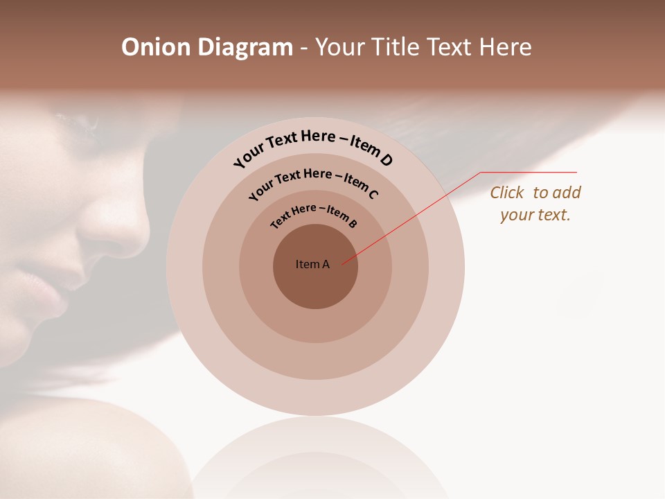 Beautiful Hair Perfection PowerPoint Template