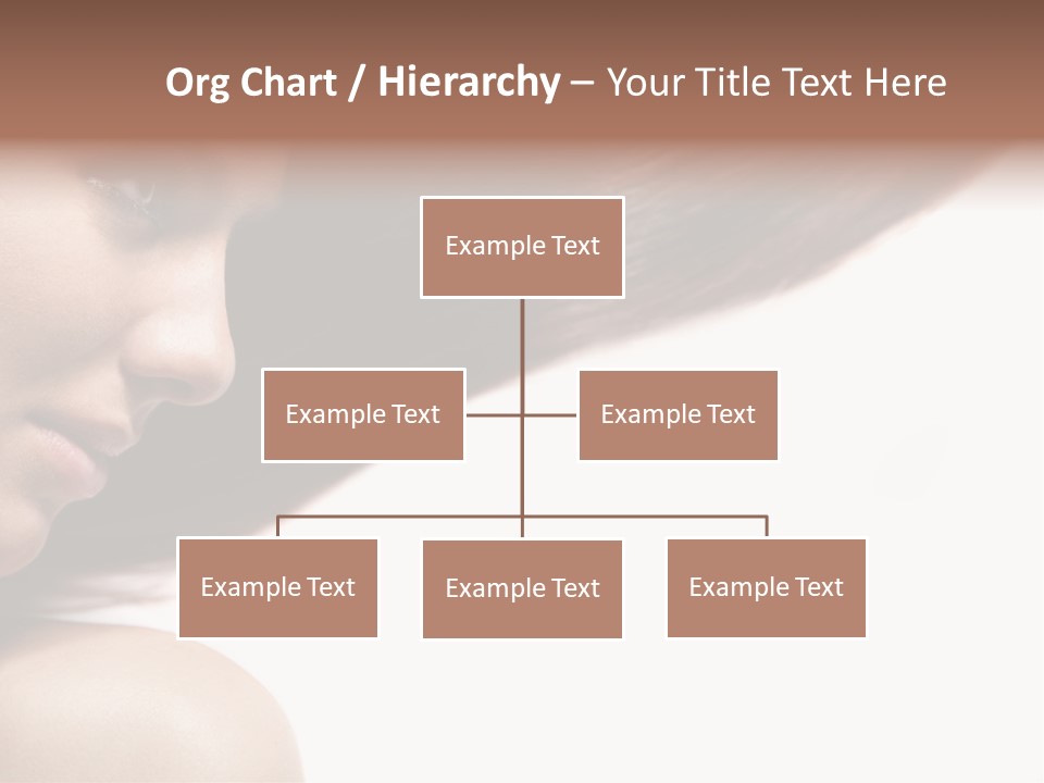 Beautiful Hair Perfection PowerPoint Template