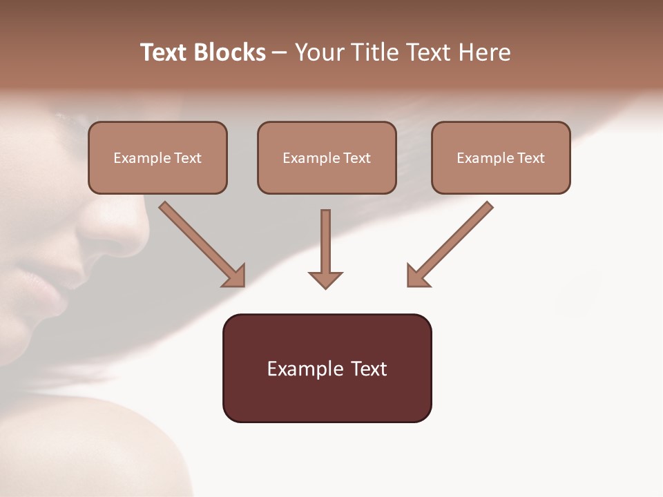 Beautiful Hair Perfection PowerPoint Template