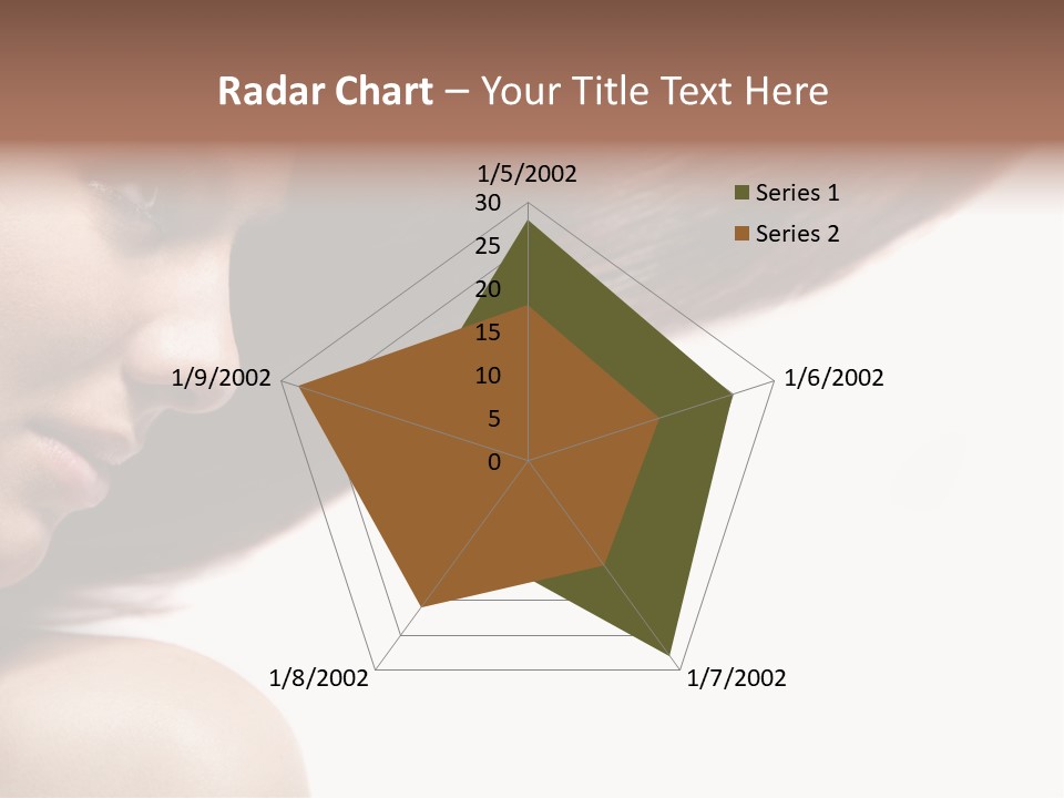 Beautiful Hair Perfection PowerPoint Template