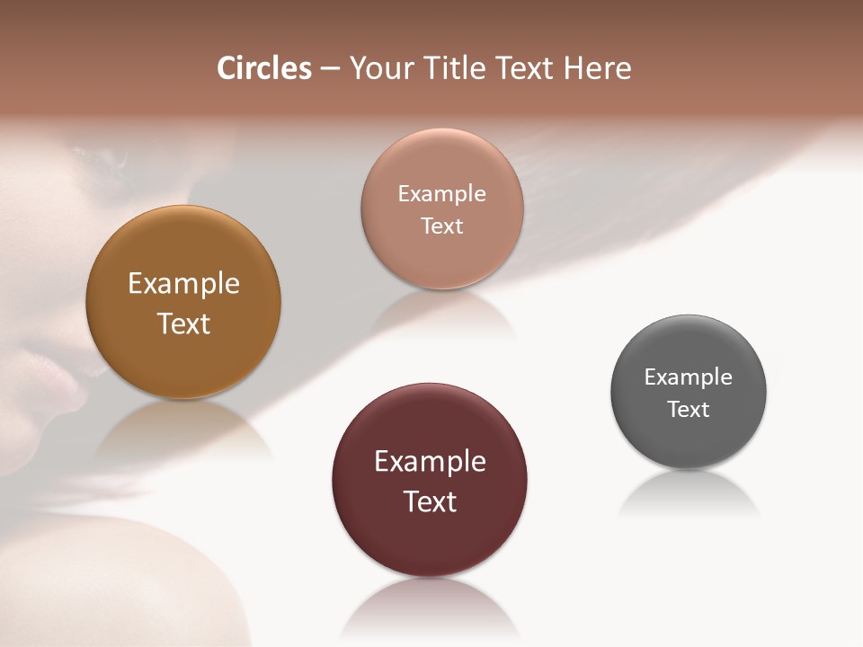 Beautiful Hair Perfection PowerPoint Template