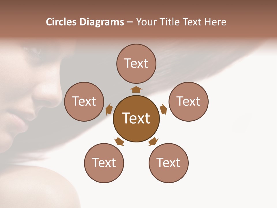 Beautiful Hair Perfection PowerPoint Template