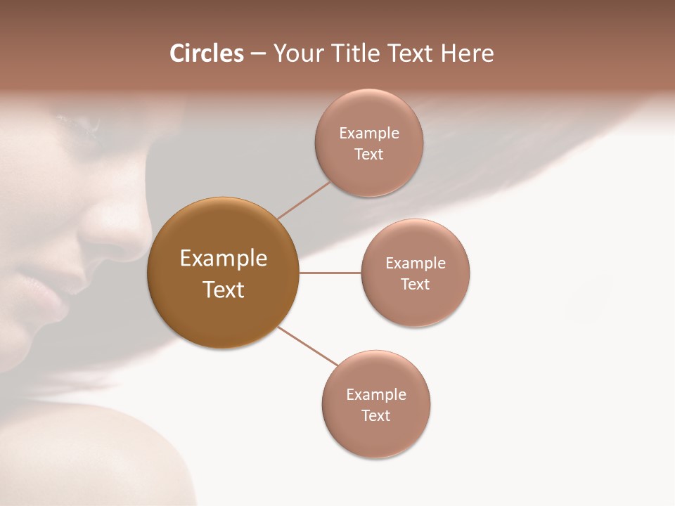 Beautiful Hair Perfection PowerPoint Template