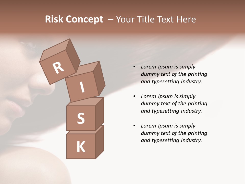 Beautiful Hair Perfection PowerPoint Template