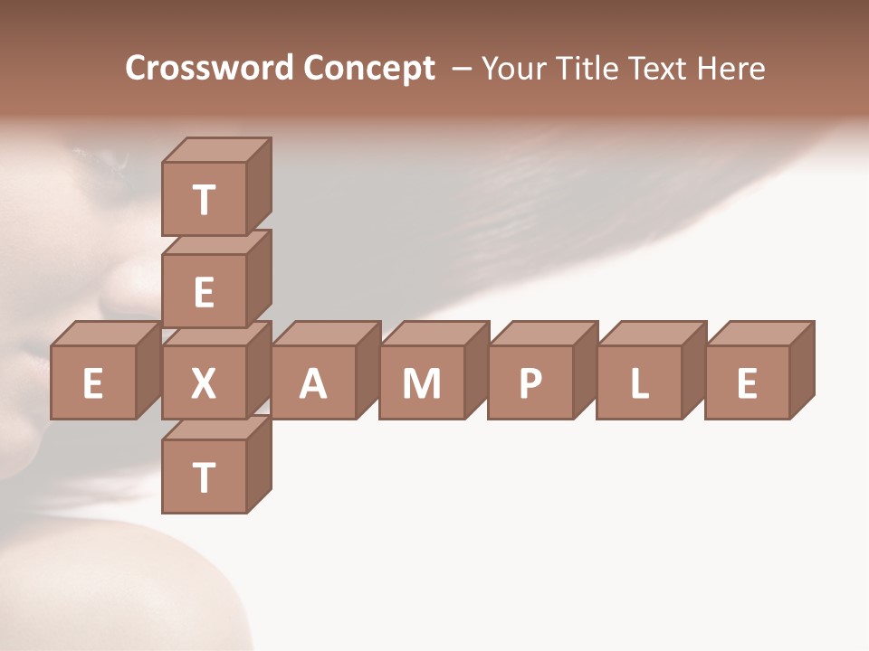 Beautiful Hair Perfection PowerPoint Template