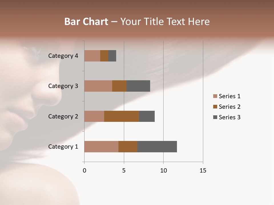 Beautiful Hair Perfection PowerPoint Template