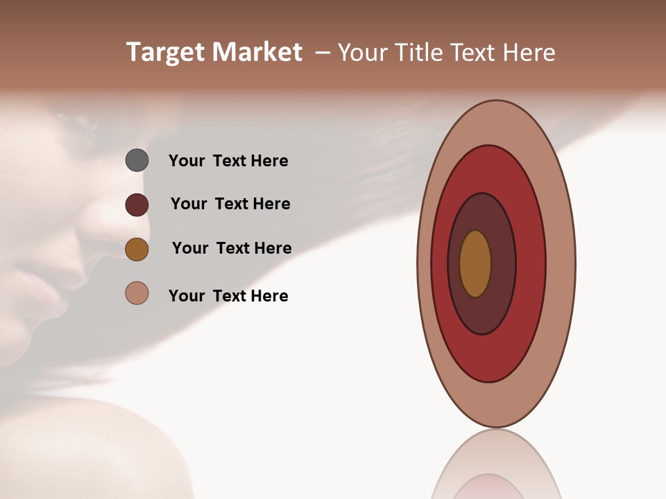 Beautiful Hair Perfection PowerPoint Template