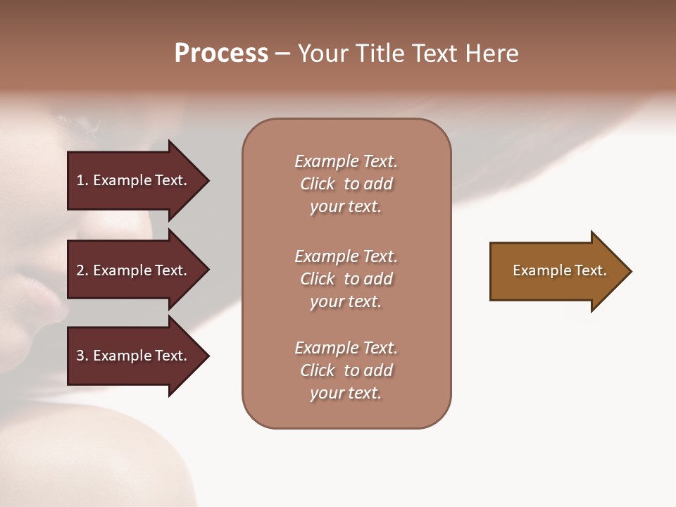 Beautiful Hair Perfection PowerPoint Template
