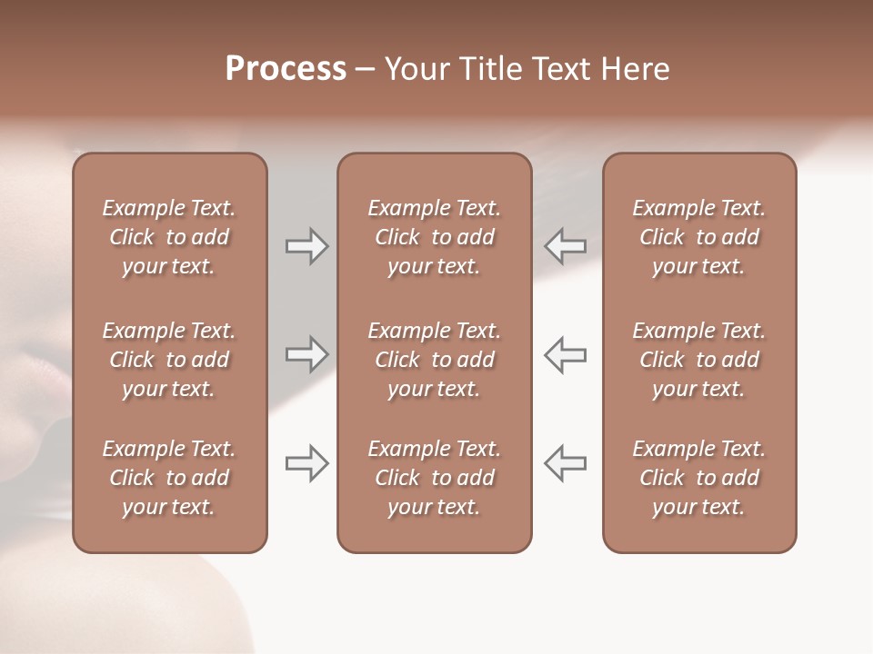 Beautiful Hair Perfection PowerPoint Template
