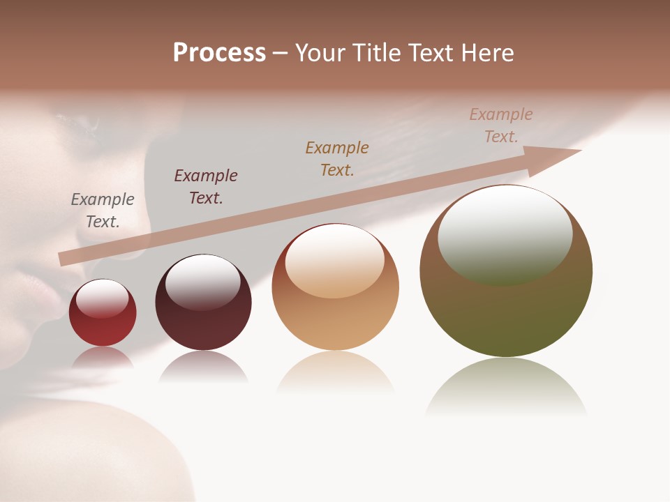 Beautiful Hair Perfection PowerPoint Template