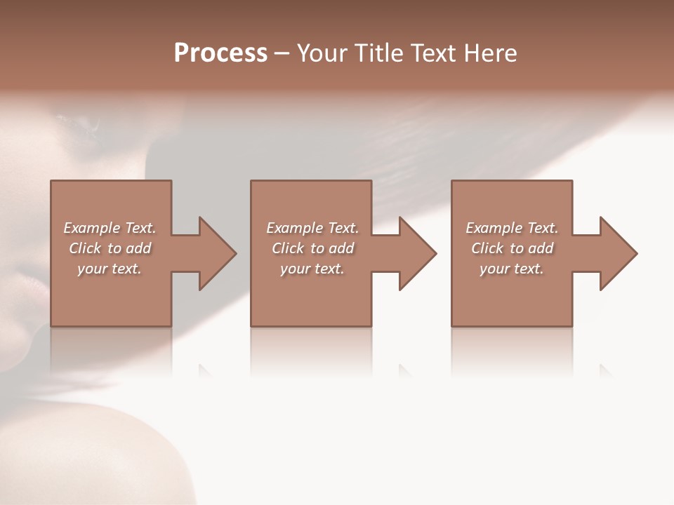 Beautiful Hair Perfection PowerPoint Template