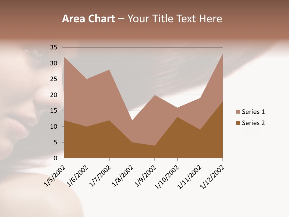 Beautiful Hair Perfection PowerPoint Template
