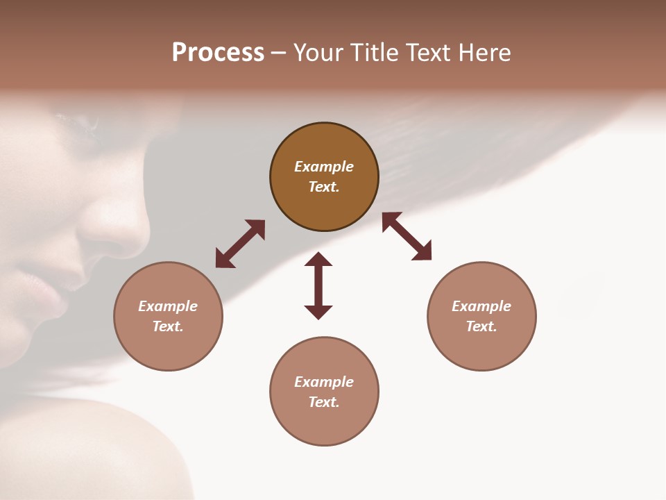 Beautiful Hair Perfection PowerPoint Template