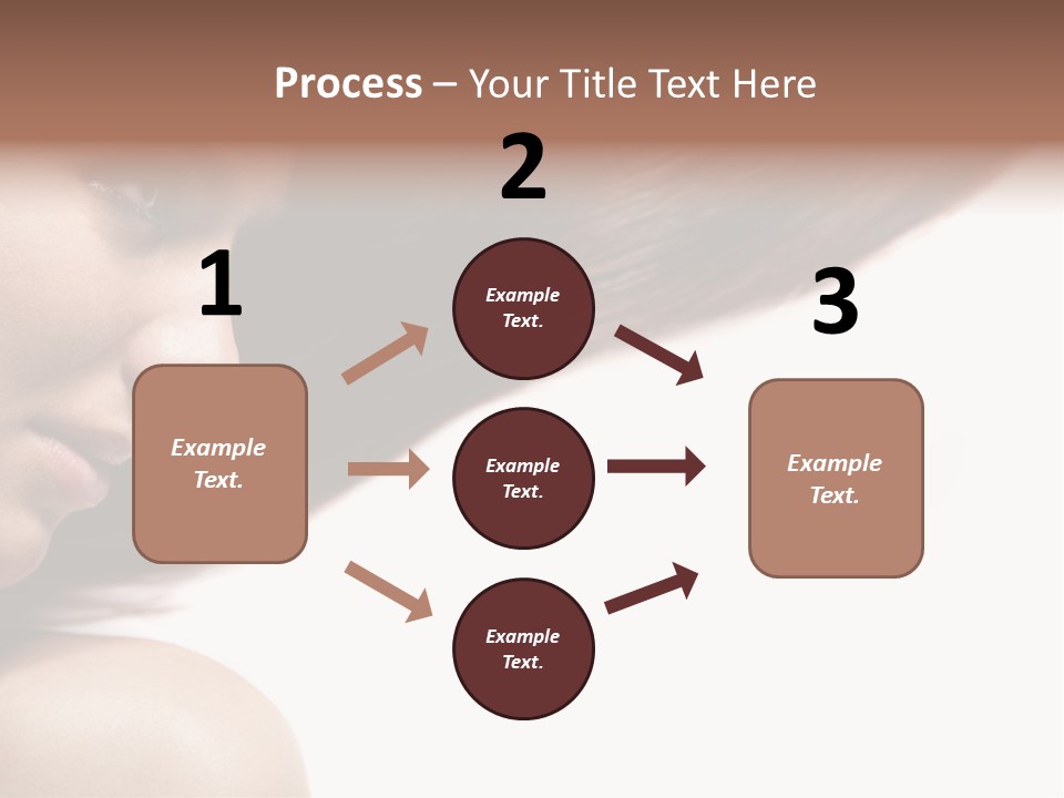 Beautiful Hair Perfection PowerPoint Template