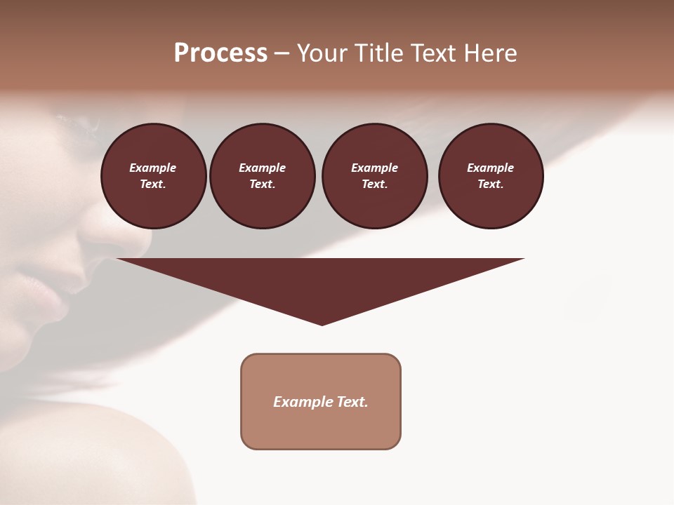 Beautiful Hair Perfection PowerPoint Template