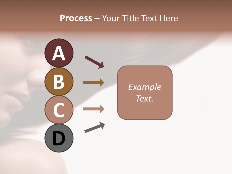 Beautiful Hair Perfection PowerPoint Template