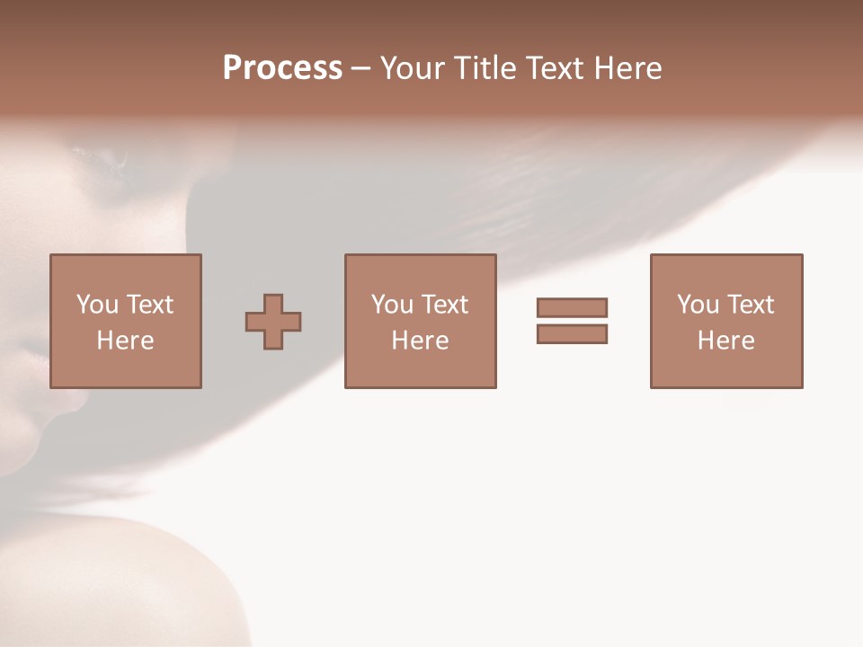 Beautiful Hair Perfection PowerPoint Template