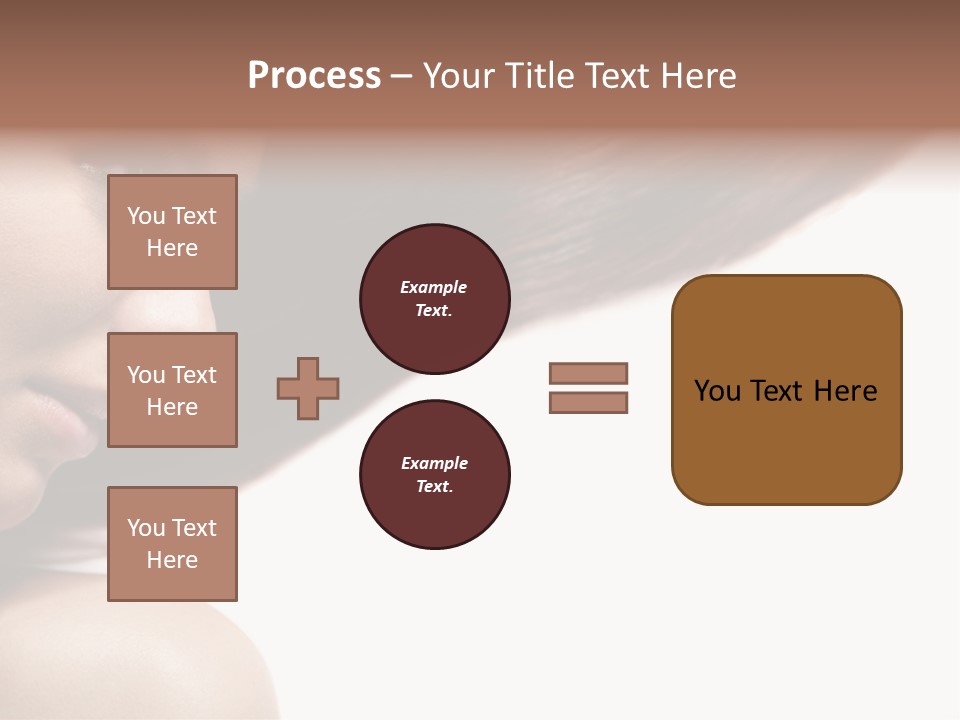 Beautiful Hair Perfection PowerPoint Template