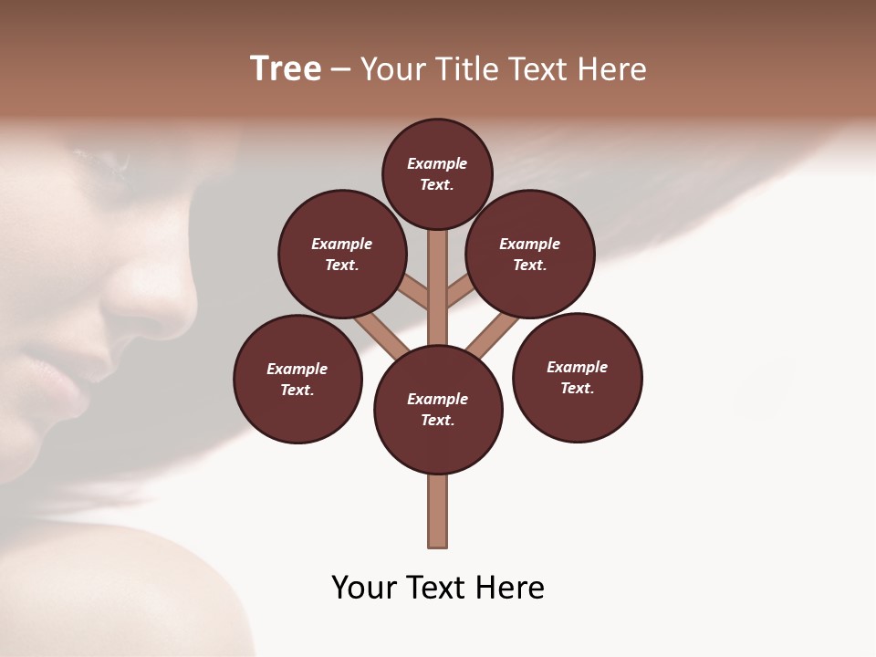 Beautiful Hair Perfection PowerPoint Template