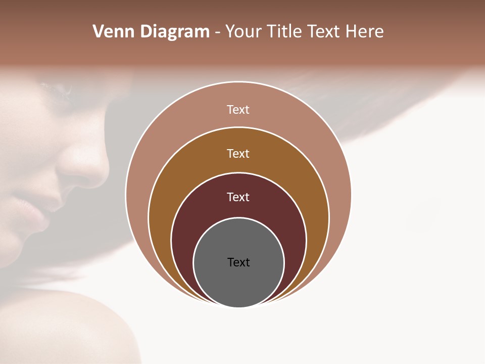 Beautiful Hair Perfection PowerPoint Template