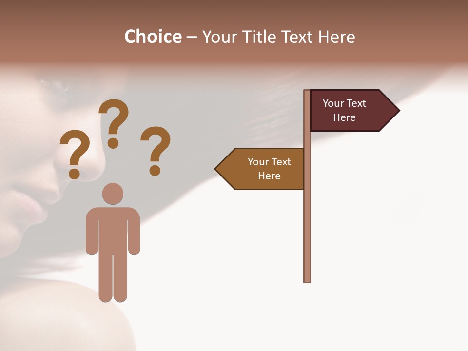 Beautiful Hair Perfection PowerPoint Template