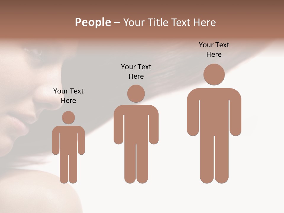 Beautiful Hair Perfection PowerPoint Template