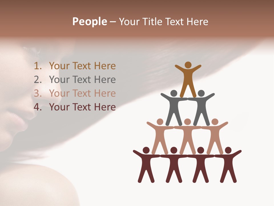 Beautiful Hair Perfection PowerPoint Template