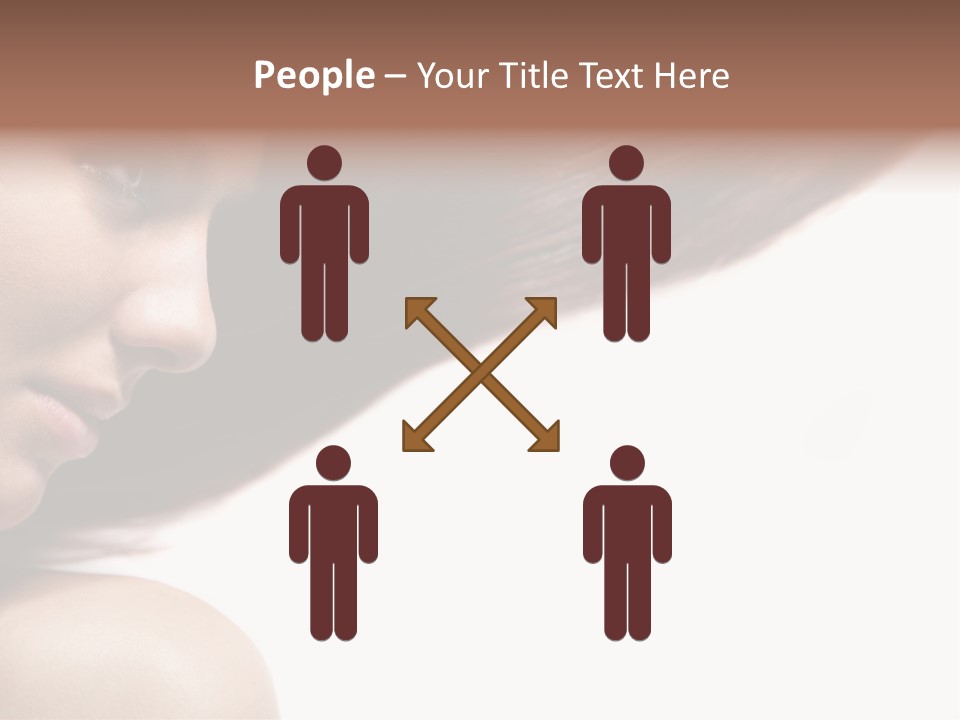 Beautiful Hair Perfection PowerPoint Template