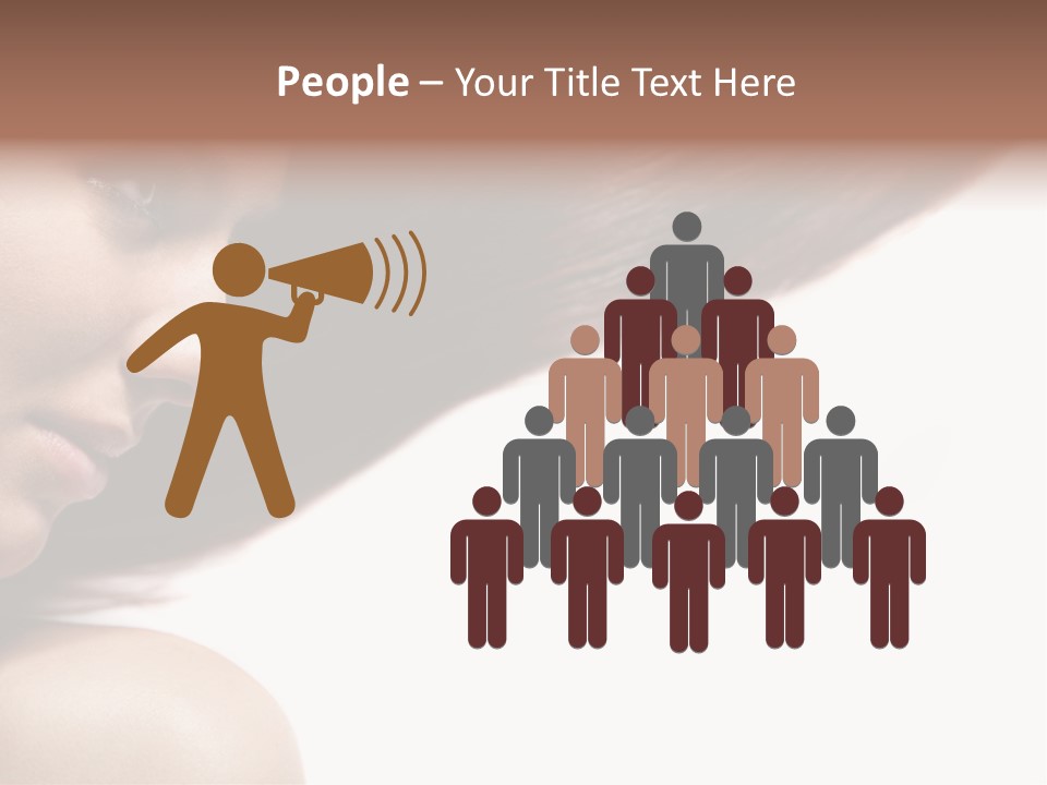 Beautiful Hair Perfection PowerPoint Template