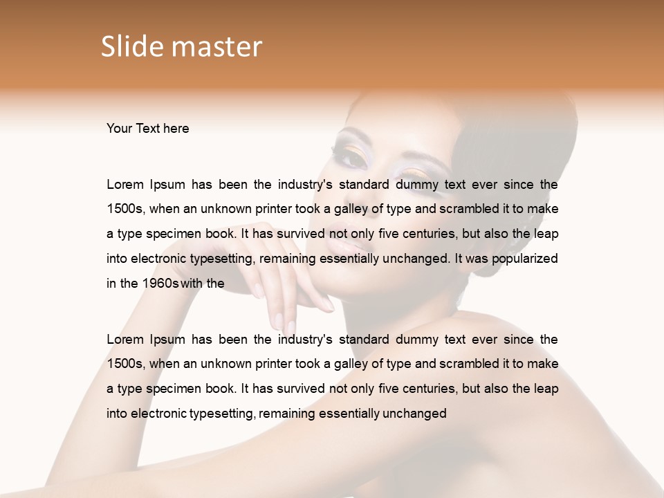 Color One Y PowerPoint Template