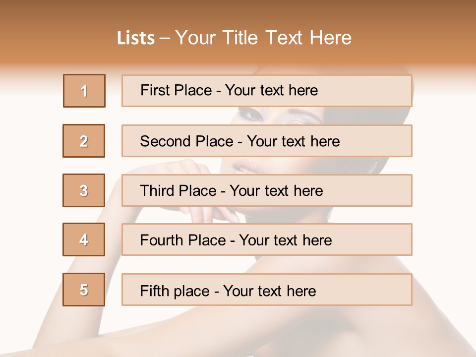 Color One Y PowerPoint Template