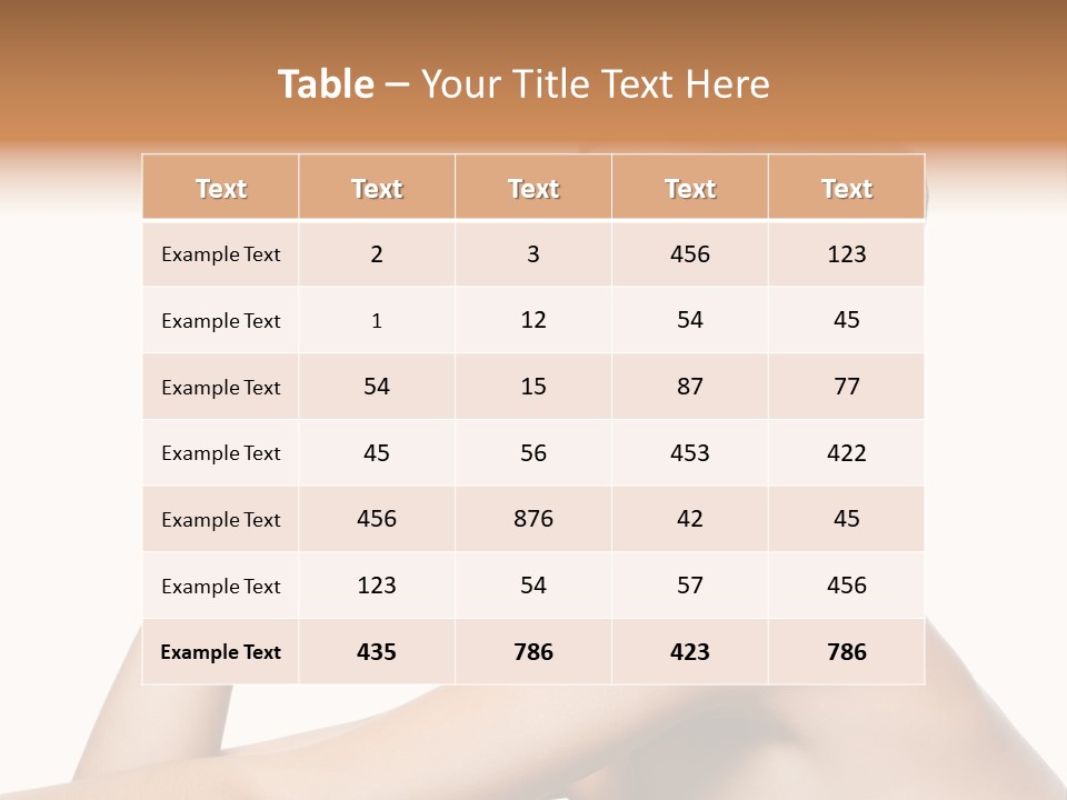 Color One Y PowerPoint Template