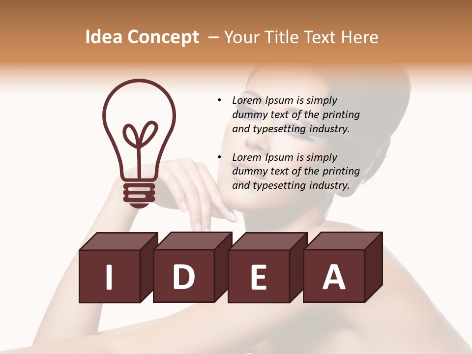 Color One Y PowerPoint Template