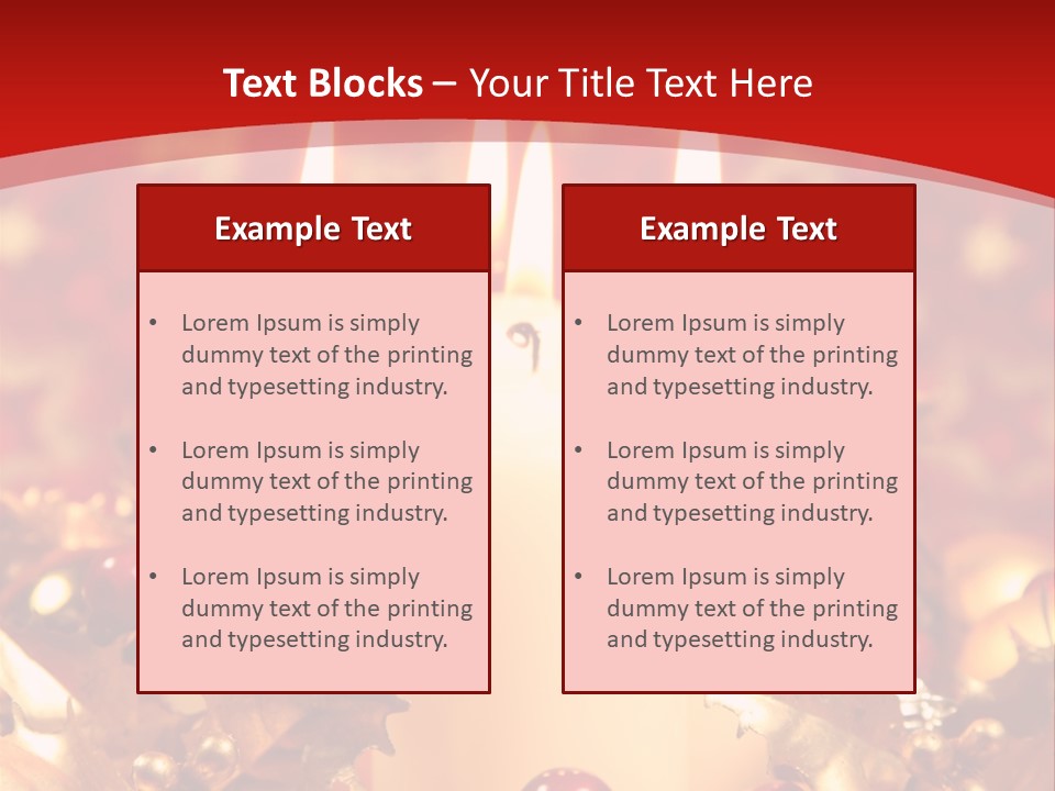 Eve Season Flame PowerPoint Template