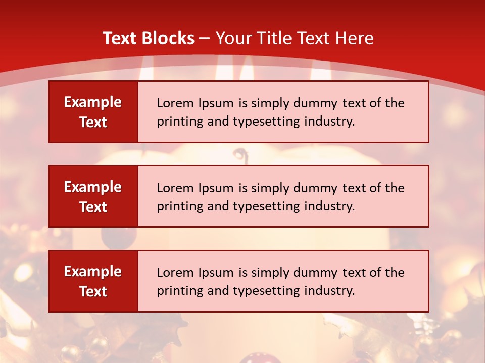 Eve Season Flame PowerPoint Template